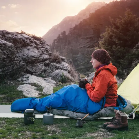75"D X 25"W X 3"H Memory Foam Camping Mattress