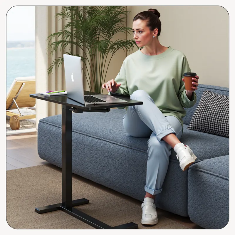 Adjustable Overbed Table with Wheels β photo 8