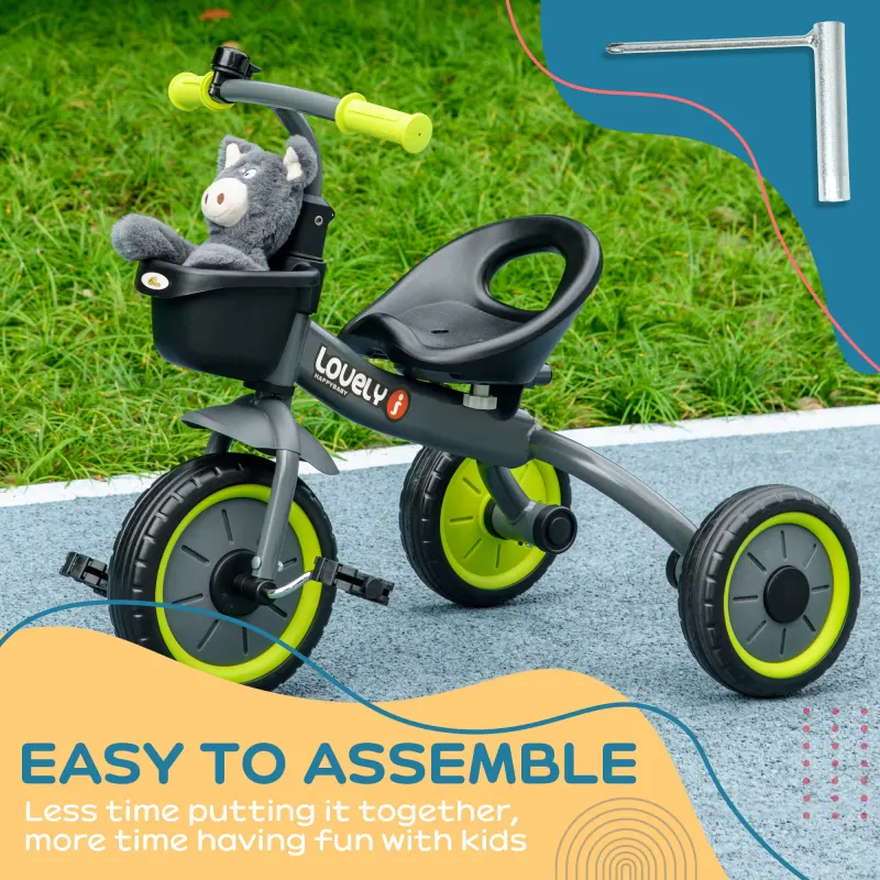 Tricycle for Toddler 2-5 Year Old Girls and Boys — photo 7