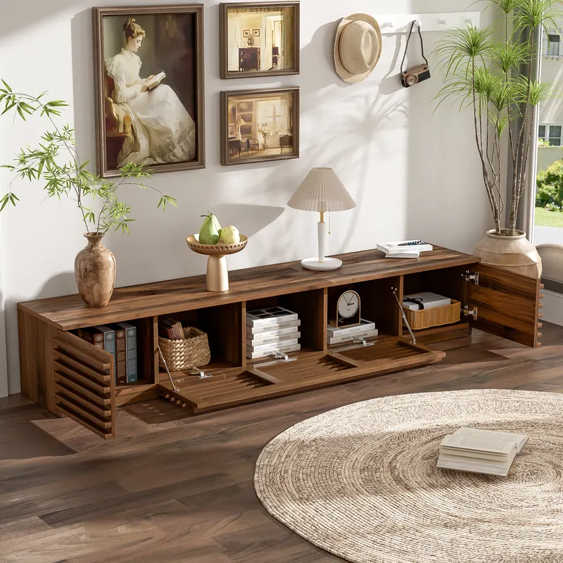 70 Inch Modern TV Stand for TVs Up to 80 — photo 3
