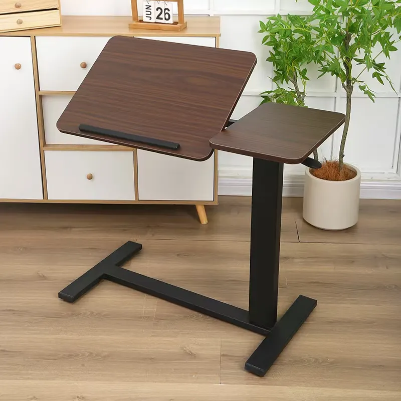 Bedside Table — Folding Overbed Bedside Desk Mobile Rolling — photo 5