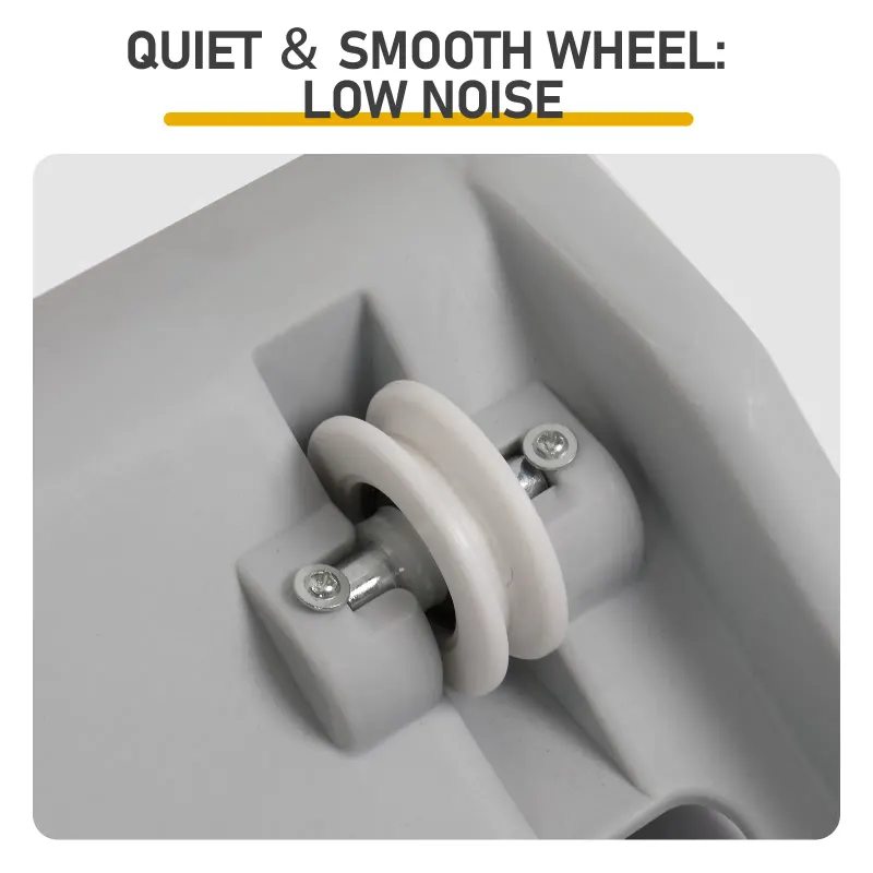 80*34*86CM — Gray PP Track Connector Assembly — photo 7