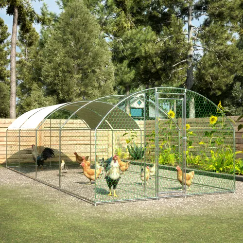 Large Chicken Coop Metal Chicken Track — photo 2