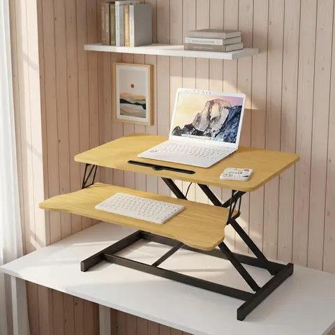 32 Inch Desk Converter β Height Adjustable Sit to Stand Riser
