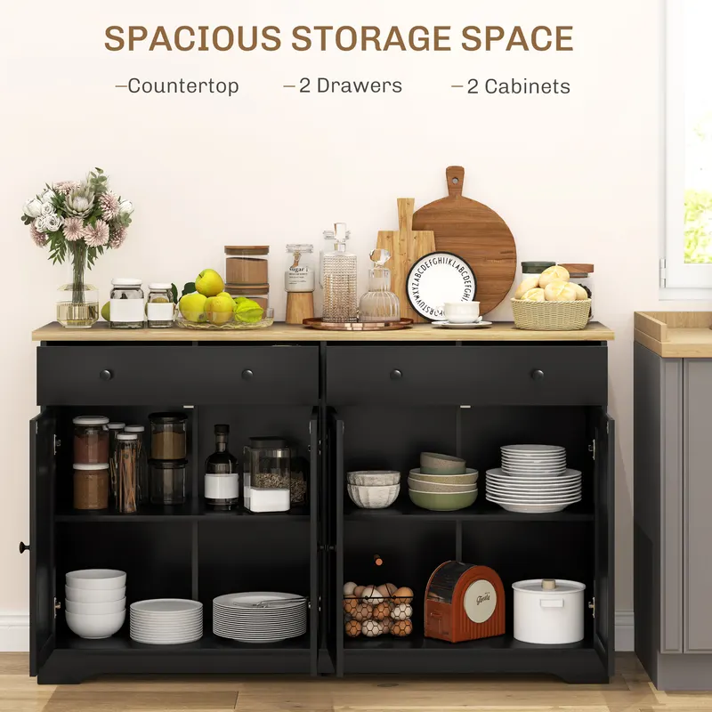Modern Sideboard — Buffet Cabinet with Storage Drawers — photo 5