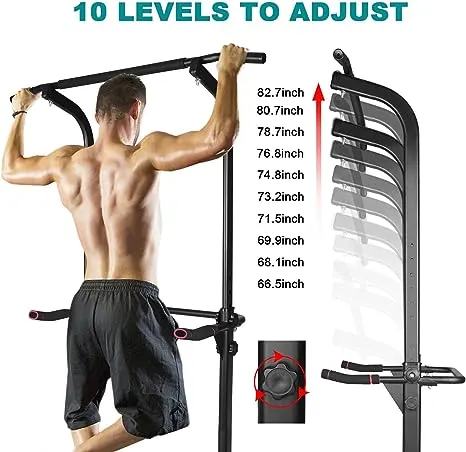 Sport Power Tower Workout Dip Station Pull Up Bar β photo 5