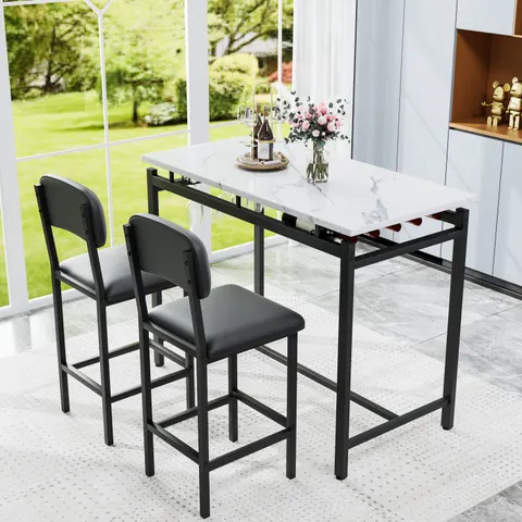 Kitchen Table Set β Dining Table and Chairs for 2