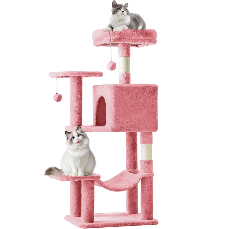44 Inch Cat Tree Tower — Multi-cat Climbing Tower with — photo 2