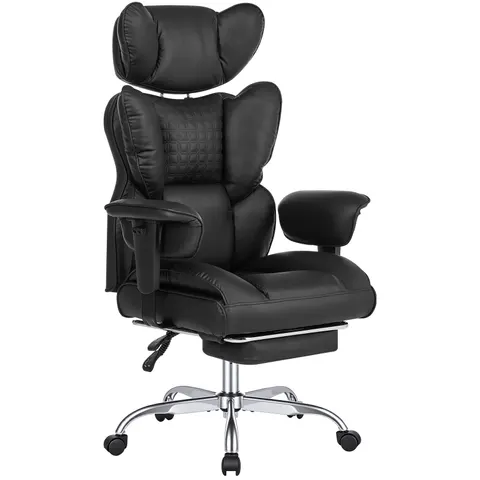 Gaming Computer Chair — Executive Ergonomic Chair with Footrest