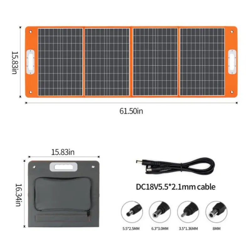 300W Power Station & 100W Foldable Solar Panel — photo 6