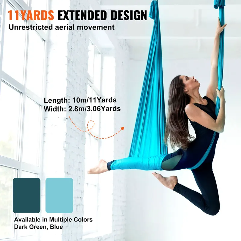 Aerial Silk & Yoga Swing — 11 Yards — photo 5