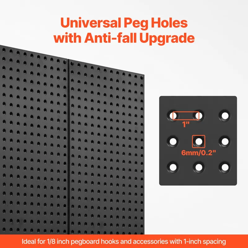 Metal Pegboard Panels — 24" X 12" Pegboard — photo 5