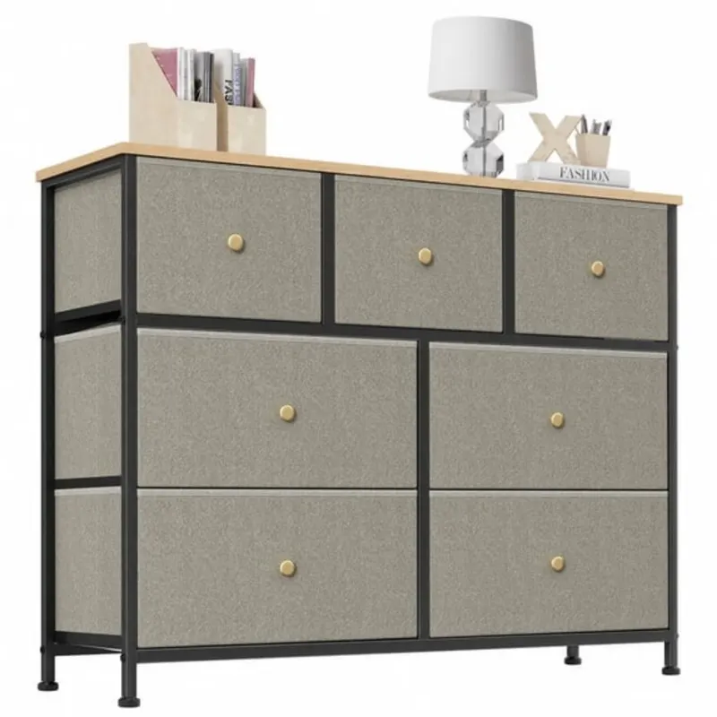 Fabric Dresser for Bedroom — Chest of Drawers Organizer Storage — photo 6