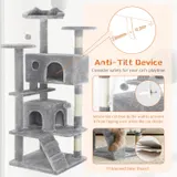54 -cat Tree Tower — Multi-level with Sisal Grab Post — photo 4