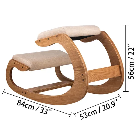Ergonomic Kneeling Chair Heavy Duty Better Posture Kneeling