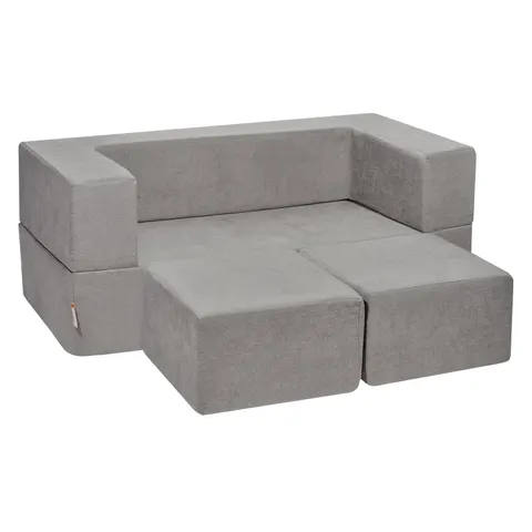 Kids Couch — 4Pcs Modular Kids Play Couch