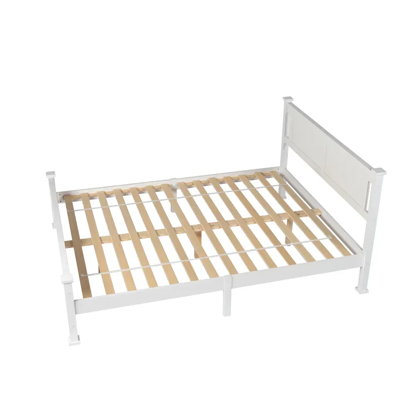 Queen Single Bunk Bed Painted + Melamine Veneer & Pine + MDF Bed — photo 4