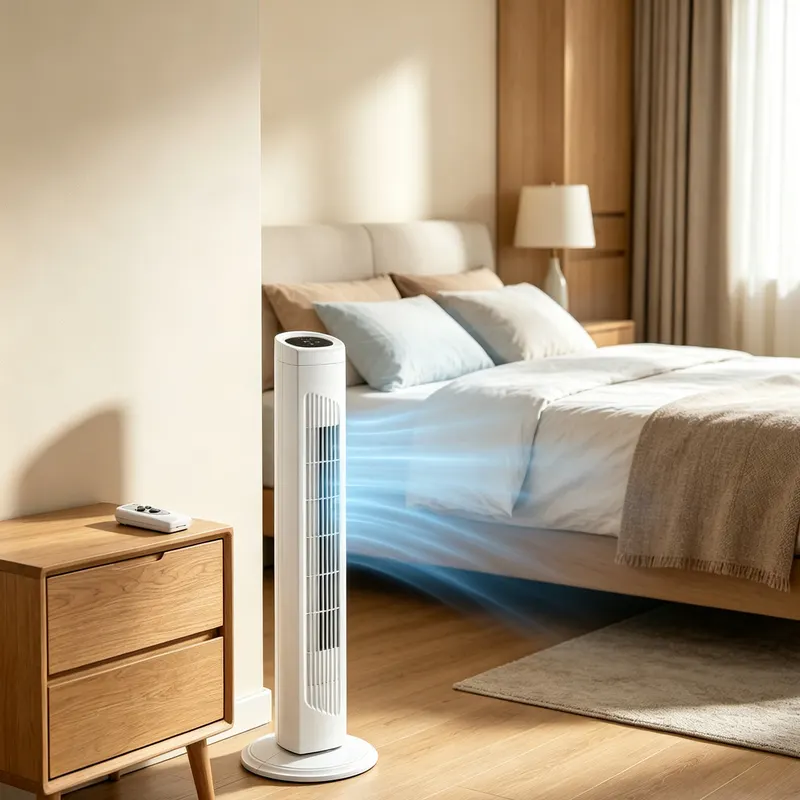 32 Inch Tower Fan with Remote & Touch Control — photo 2