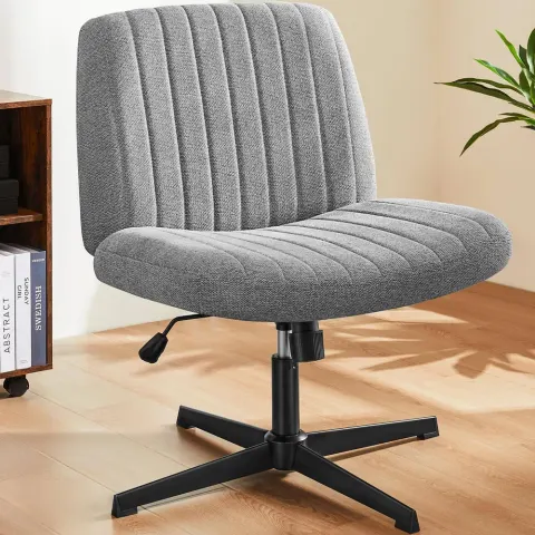 Cross Legged Office Living Room Rocking Gaming Chair Armless