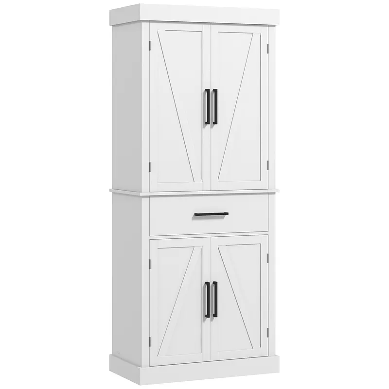 72" Tall Kitchen Cabinet β Kitchen Pantry Cabinet with Barn