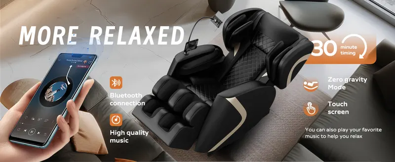Massage Chair Recliner with Zero Gravity with Full Body Air — photo 7