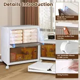 4Pc Foldable Storage Bins with Lid for Home Storage Front — photo 6