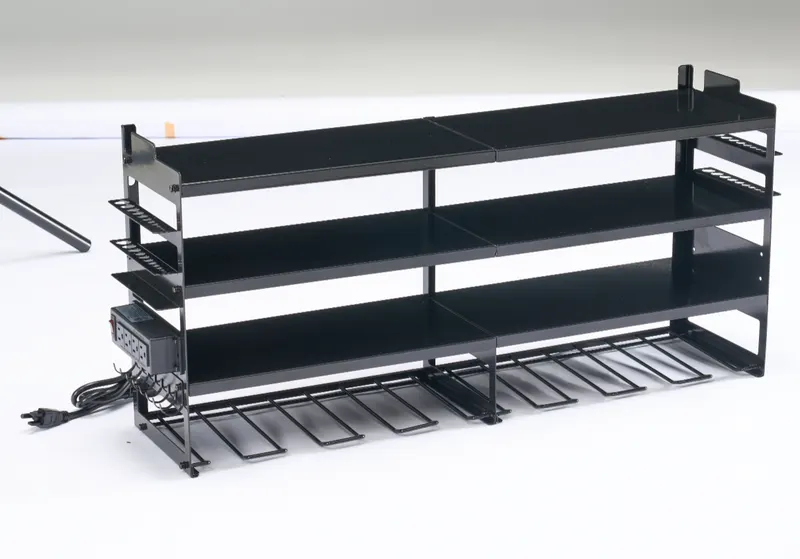 Electric Tool Storage Rack with Charging Station — photo 3