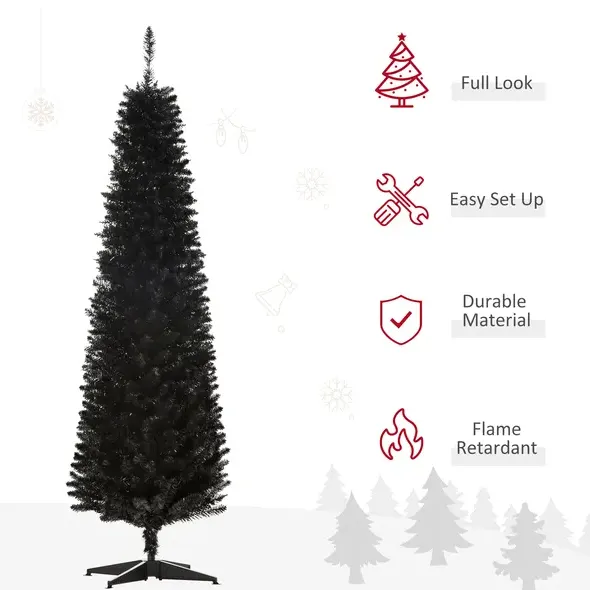 6 Ft Artificial Pencil Christmas Tree β photo 4