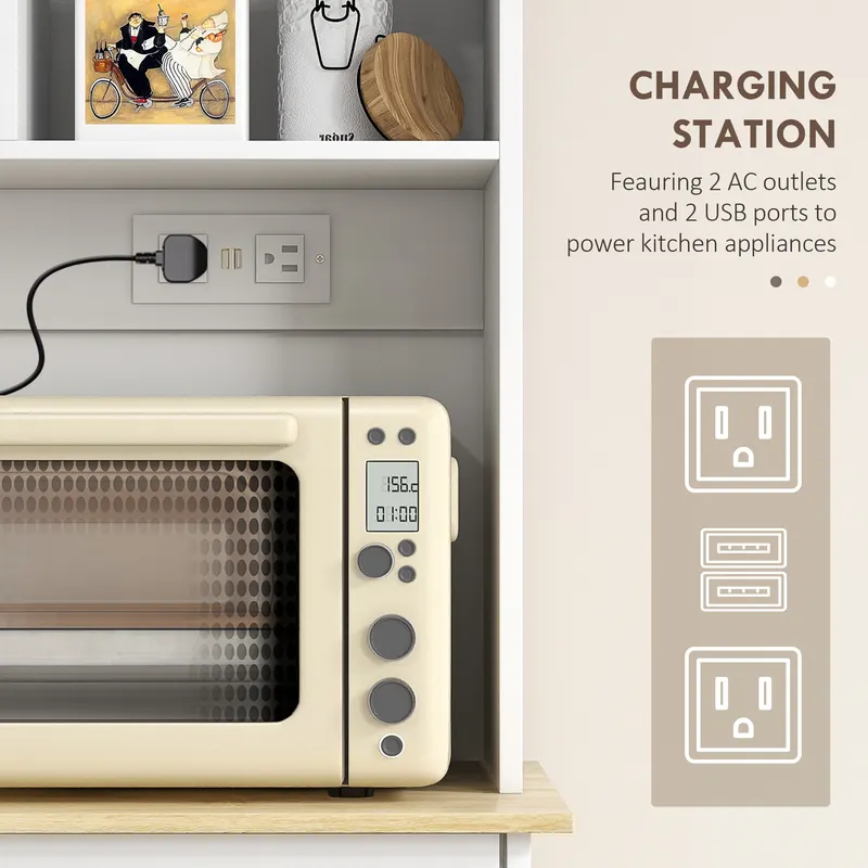 Kitchen Cabinet with Charging Station β photo 3
