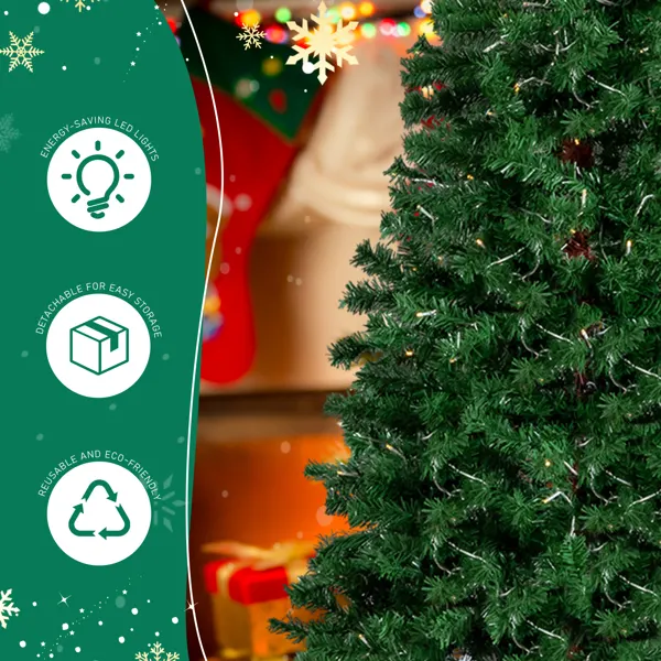 6 FT Santa Hat Style Pre-lit Christmas Tree β photo 8