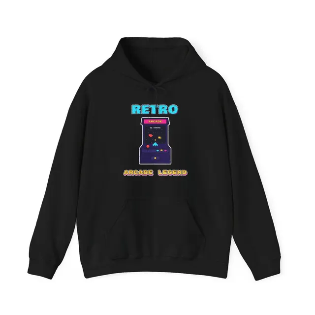 Retro Arcade Legend Hoodie