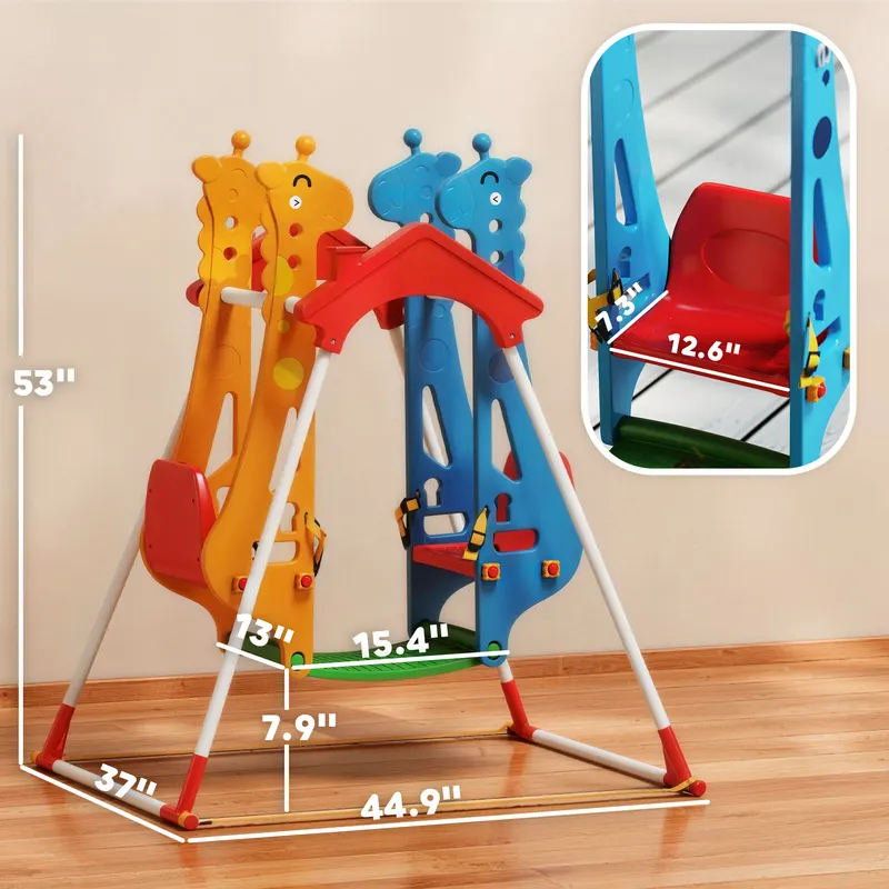Kids Indoor Swing with Double Seats β photo 3