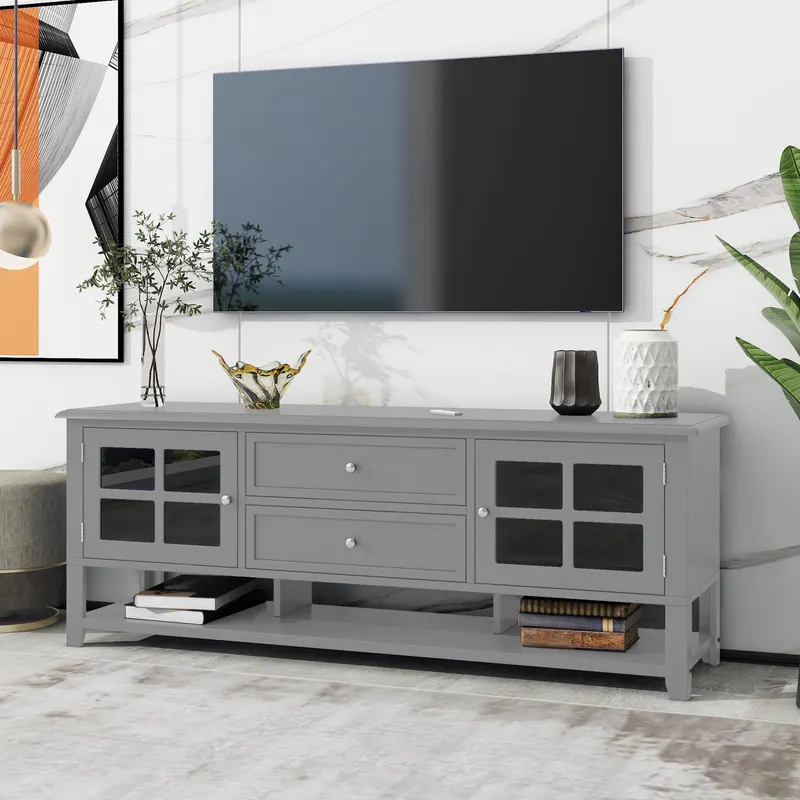 TV Stand for TVs Up to 60'' — Entertainment Center — photo 4