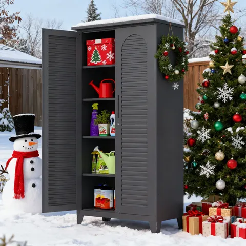 73'' Tall Metal Tool Storage Cabinet