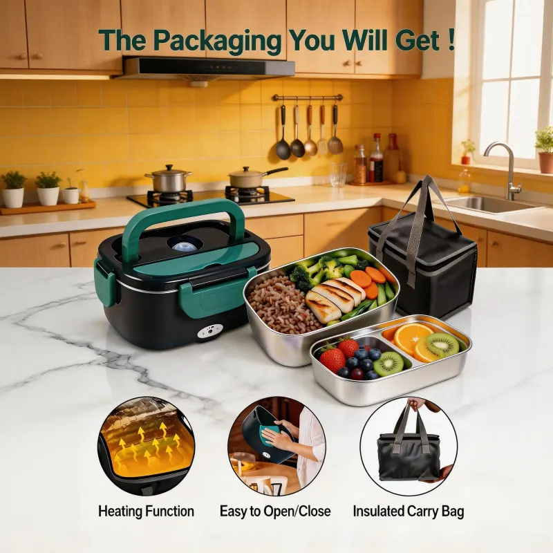 Electric Lunch Box Food Heater — photo 7