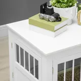 Wooden Dog Crate End Table — Dog Crate Furniture with Triple — photo 7