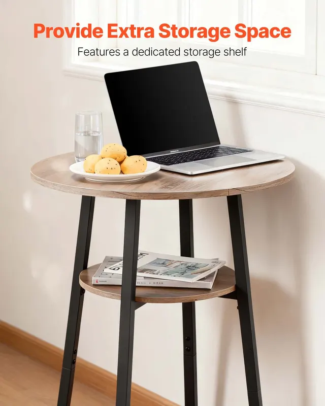 Bar Table — 3PCS 23.5″ Bars Tables Set — photo 4