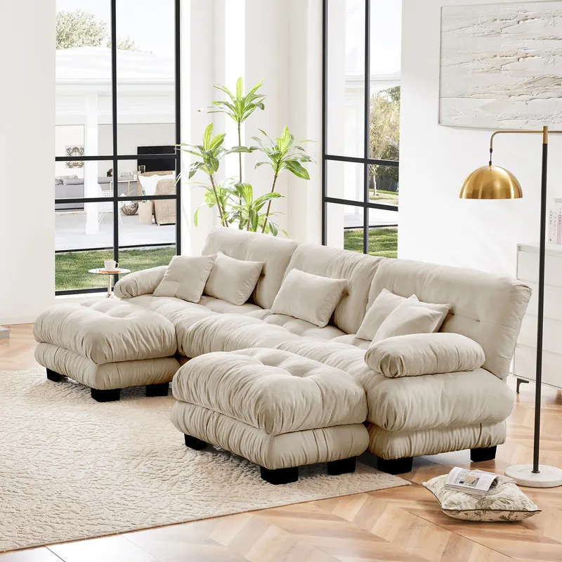 Luxury Modular Sectional Sofa Couch β photo 4