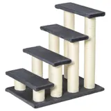 Pawhut Cat Tree with 4 Steps for High Beds Couch — photo 4