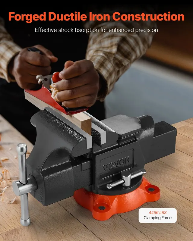 Bench Vise — 5" Jaw Width — photo 5