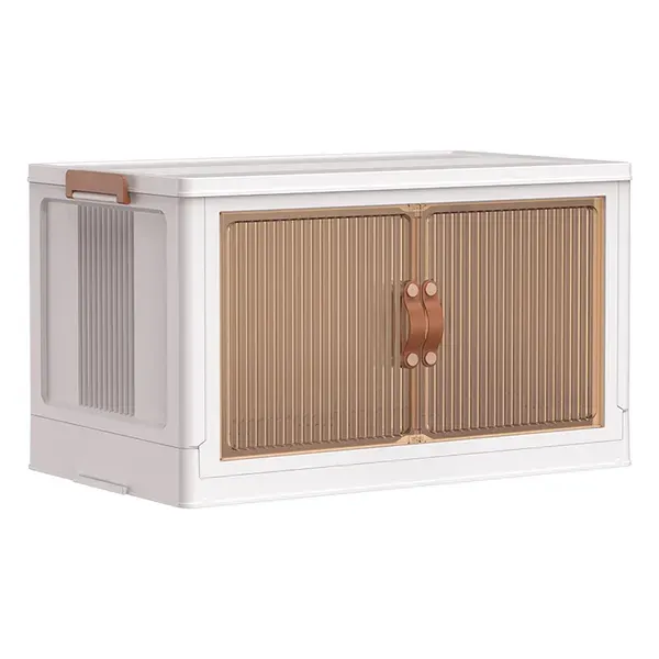 3Pcs Foldable Storage Bins with Lid Front Magnetic Door — photo 6