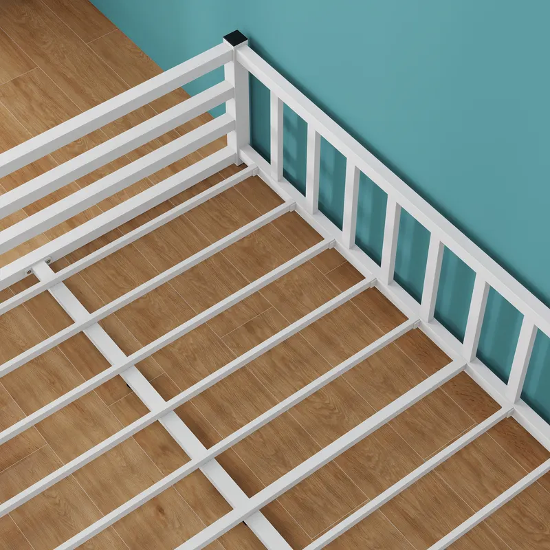 Full Size Floor Bed β Low Profile Metal Platform with Heavy Duty β photo 2