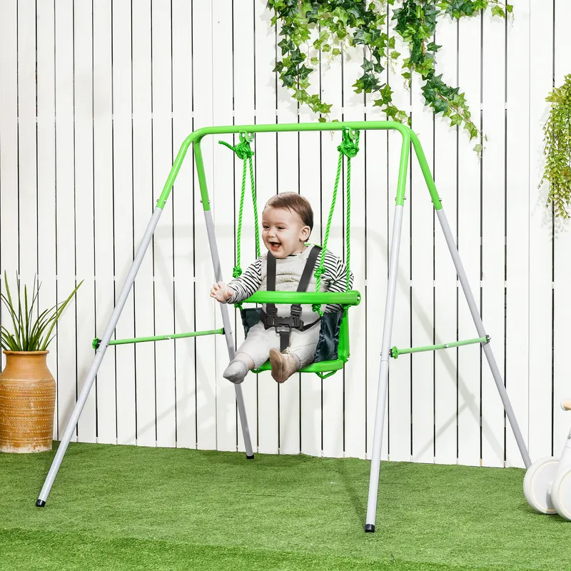 Toddler Swing Set with Metal Stand — photo 7