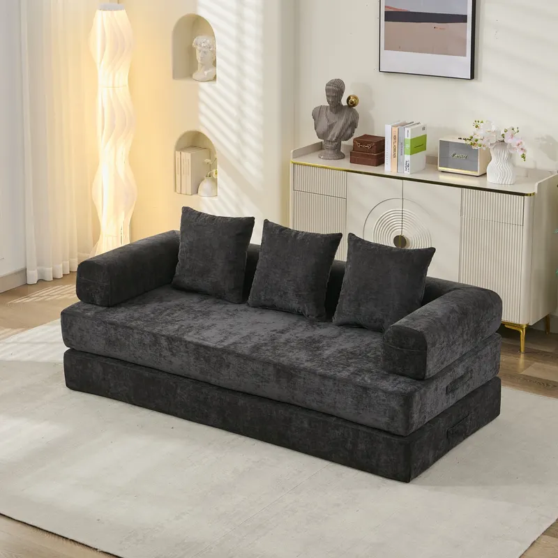 Comfy Convertible Folding Mattress Couch β photo 2