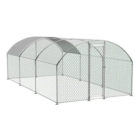 Large Chicken Coop Metal Chicken Track with Waterproof and UV