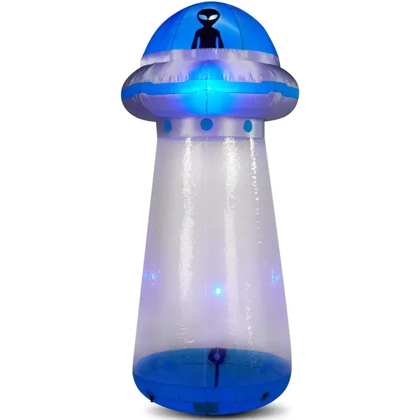 8.8 FT Halloween Inflatable UFO Yard Decoration — photo 6