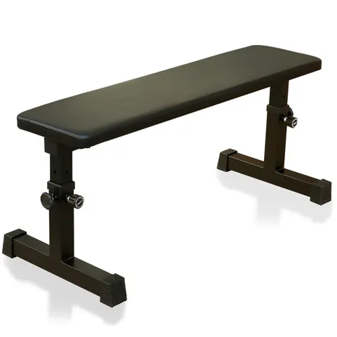 THE Flat Weight Bench for Strength Training W 5-Level Adjustable