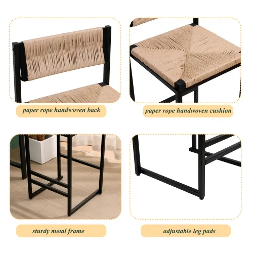 Honey Bar Stool Set of 2 — photo 4