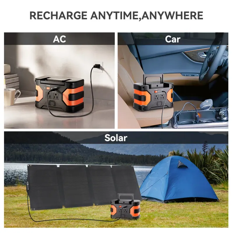 150W Portable Power Station&60W Solar Panel; Flashfish 45000mAh — photo 4
