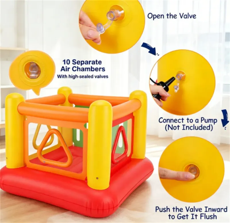 3-in-1 Inflatable Bounce House — photo 3